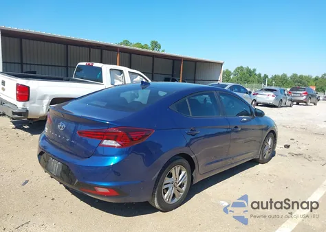 2019 Hyundai Elantra Sel z USA, uszkodzony, nr VIN 5NPD84LF6KH435435